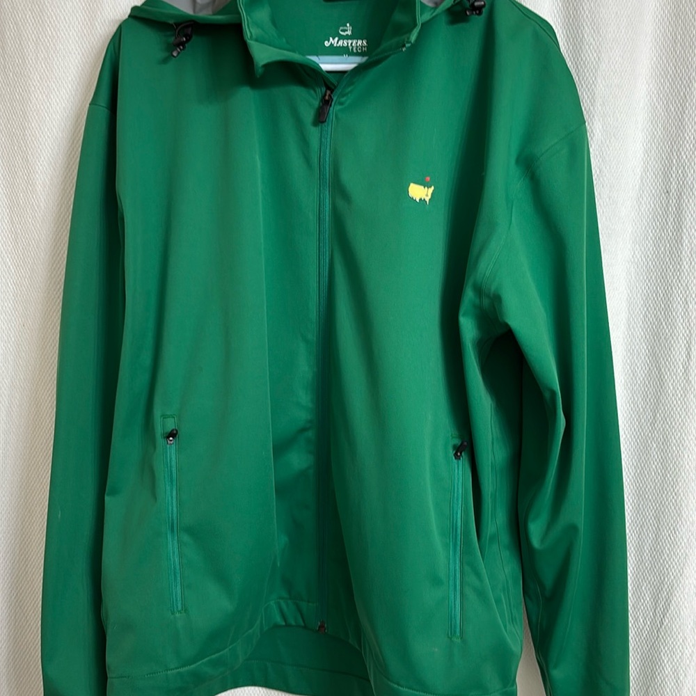 Augusta National Masters Light weight Masters Green rain jacket